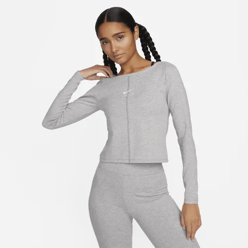 Nike Air женская Long-Sleeve Top цвет серый