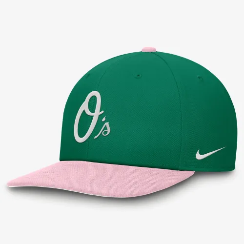 Baltimore Orioles Malachite Pro мужские Nike Dri-FIT MLB Adjustable Hat цвет зеленый