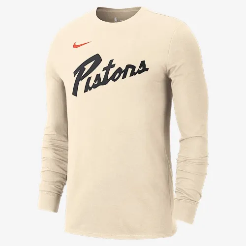 Detroit Pistons Essential City Edition чоловічі Nike NBA Long-Sleeve футболка колір коричневий