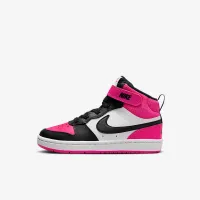 Nike Court Borough Mid 2 Little дитячі Кросівки колір білий