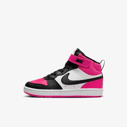 Nike Court Borough Mid 2 Little дитячі Кросівки колір білий