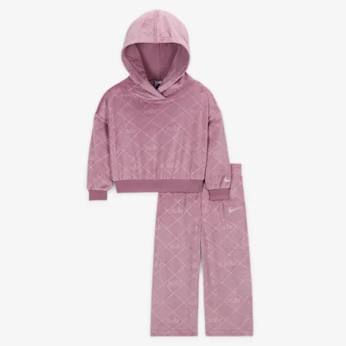 Nike Baby (12-24M) 2-Piece Cozy Monogram Print набор цвет фиолетовый