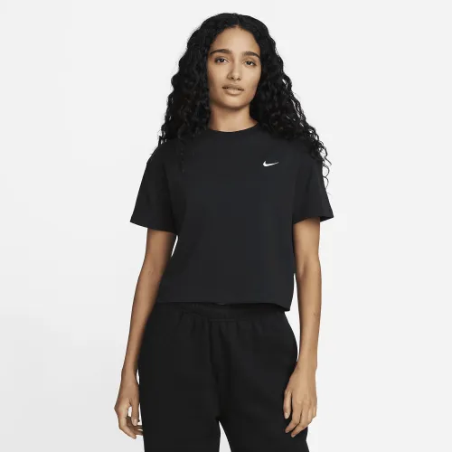Nike Solo Swoosh женская футболка цвет черный