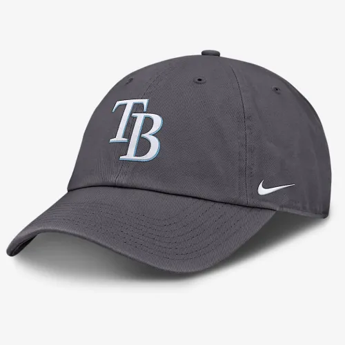 Tampa Bay Rays Club чоловічі Nike MLB Adjustable Hat колір сірий