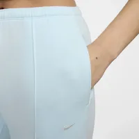 Nike Sportswear Chill Terry женская Mid-Rise French Terry Open-Hem Sweatpants синий