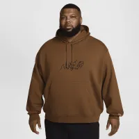 Nike SB Fleece Pullover Skate Толстовка з капюшоном колір коричневий