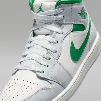 Nike Air Jordan 1 Mid мужские Кроссовки цвет белый