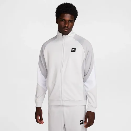 Nike Air чоловічі Poly-Knit Full-Zip Куртка колір сірий