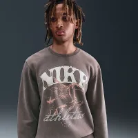 Nike Sportswear Club Fleece Crew цвет серый