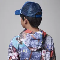 Nike Jordan Big детские Foam Trucker Hat синий