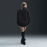 Nike Sportswear Phoenix Fleece жіноча оверсайз 1/4-Zip Polo колір чорний