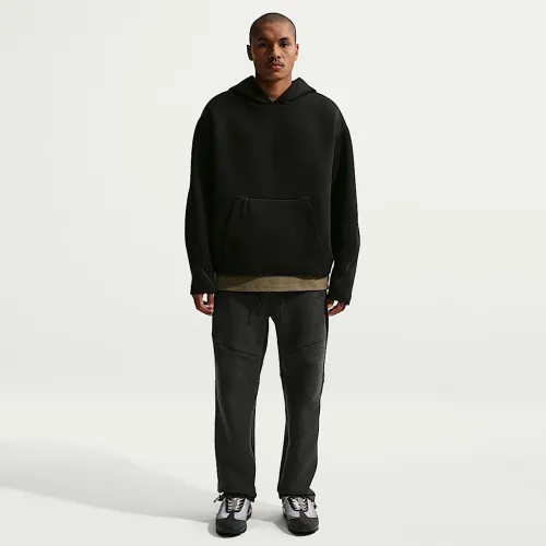 Nike Tech чоловічі Open-Hem Fleece Pants колір чорний
