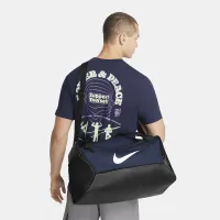 Nike Brasilia тренировочные Duffel сумка (Small, 41L) синий
