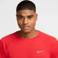 Nike Essential мужские Long-Sleeve Hydroguard Swim Shirt цвет красный