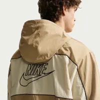 Nike Club чоловічі Hooded Куртка колір коричневий