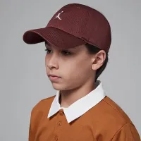 Nike Jordan Club Unstructuцвет красный Curved-Bill Hat цвет коричневый