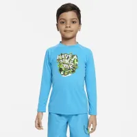 Nike Dri-FIT Little детские (для мальчиков) Long-Sleeve Swim Hydroguard синий