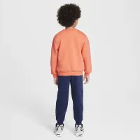 Nike Sportswear Powder Play Little детские Lightweight Fleece 2-Piece Crew набор синий