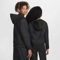 Nike Sportswear Windrunner EasyOn Big дитячі Repel Куртка колір чорний