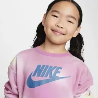 Nike Solarized Little детские Crew and лосины набор Pink