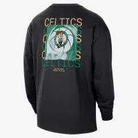 Boston Celtics Courtside мужские Nike NBA Max90 Long-Sleeve футболка цвет черный
