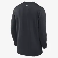 New York Yankees Authentic Collection Game Time мужские Nike Dri-FIT MLB 1/2-Zip Long-Sleeve Top синий