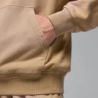 Nike Jordan Flight Fleece мужские Pullover Толстовка с капюшоном цвет коричневый