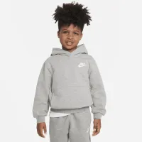 Nike Sportswear Club Fleece Little дитячі Pullover Толстовка з капюшоном колір сірий
