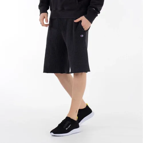 Шорти Champion Heavyweight Waffle 218646-KK001 - Чорні