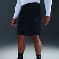 Nike Tech чоловічі Fleece шорти колір чорний