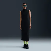 Nike Sportswear Tech Fleece женская Slim Maxi Tank Костюм цвет черный