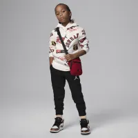 Nike Jordan MJ Essentials Little детские Printed Pullover Толстовка с капюшоном цвет белый