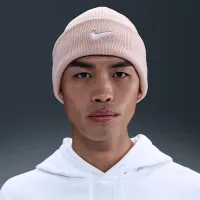 Nike Peak Swoosh Beanie Pink
