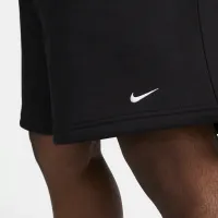 Nike Solo Swoosh Fleece шорты цвет черный