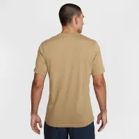 Nike мужские Dri-FIT Fitness футболка цвет коричневый