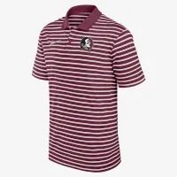Florida State Seminoles Primetime Victory Striped чоловічі Nike Dri-FIT College Polo колір червоний