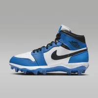 Nike Jordan 1 Mid TD чоловічі Football Cleat колір білий