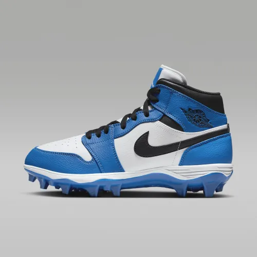 Nike Jordan 1 Mid TD чоловічі Football Cleat колір білий