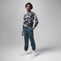 Nike Jordan MJ Sport Big дитячі Statement Hoop Fleece Pants колір зелений