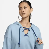 Nike Serena Williams Design Crew жіноча Fleece Pullover Толстовка з капюшоном блакитний