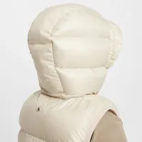 Nike Sportswear Heavyweight Synthetic Fill EasyOn Big детские Therma-FIT Repel Loose Hooded Vest цвет коричневый