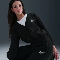 Nike Sportswear Big детские (Girls') Fleece Pants цвет черный