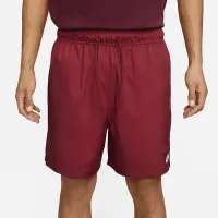 Nike Club мужские Woven Flow шорты цвет красный