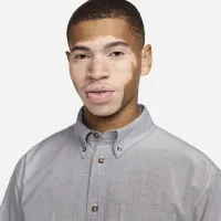 Nike Life чоловічі Long-Sleeve Oxford Button-Down Shirt колір білий