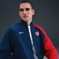 USMNT 2004 Total 90 Reissue чоловічі Nike Soccer Replica Track Куртка блакитний