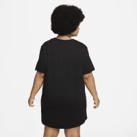 Nike Sportswear Essential женская Short-Sleeve футболка Костюм (большие размеры) цвет черный