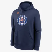 Detroit Tigers Cooperstown Logo Club чоловічі Nike MLB Pullover Толстовка з капюшоном блакитний