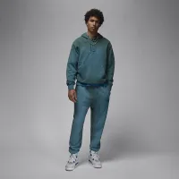 Nike Jordan Flight Fleece чоловічі Pullover Толстовка з капюшоном колір зелений