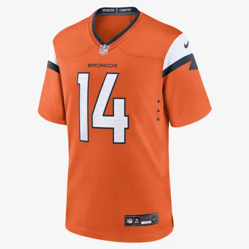 Courtland Sutton Denver Broncos чоловічі Nike NFL Game Football Jersey Orange