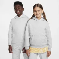 Nike Standard Issue Big детские Dri-FIT Fleece баскетбольные Толстовка с капюшоном цвет серый